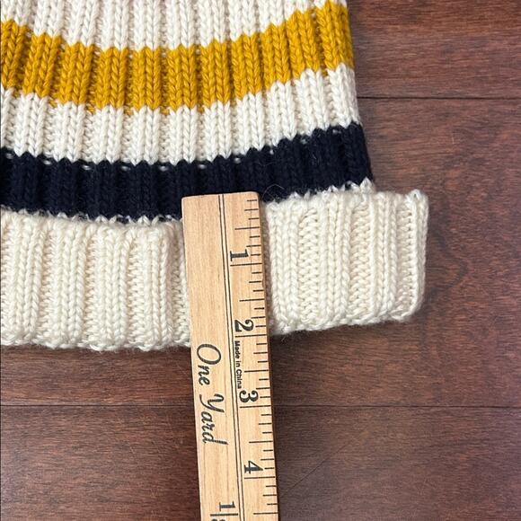 Hudson\'s Bay Company Adult Multicolored Striped Pompom Toque, Wool Blend main image 5